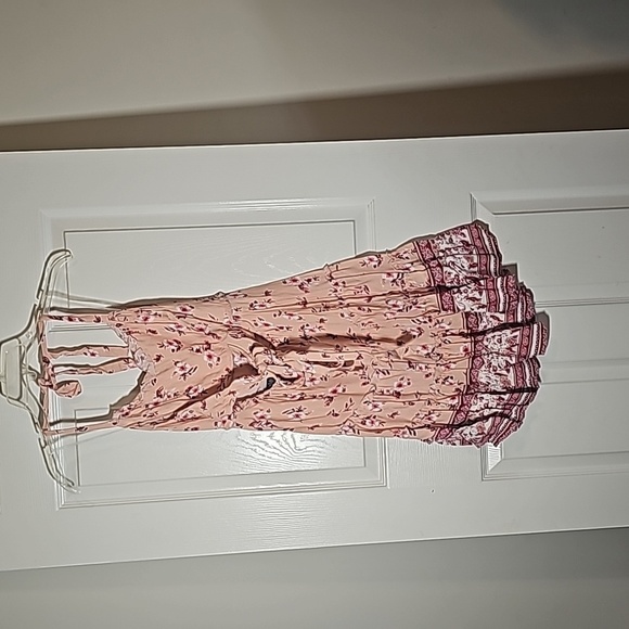 Rue 21 Floral Open Back Ruffle Sundress Size S - Picture 3 of 5